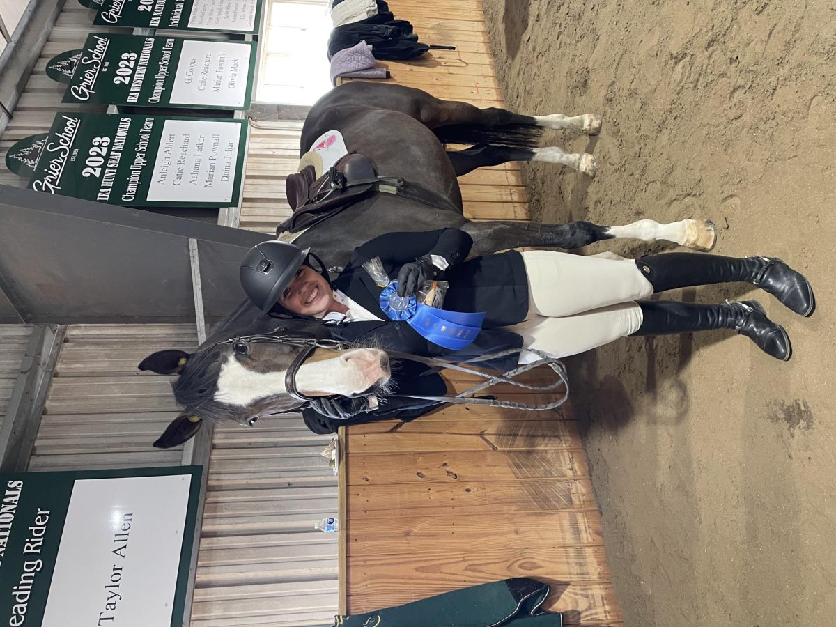 Grier student at IEA 2025