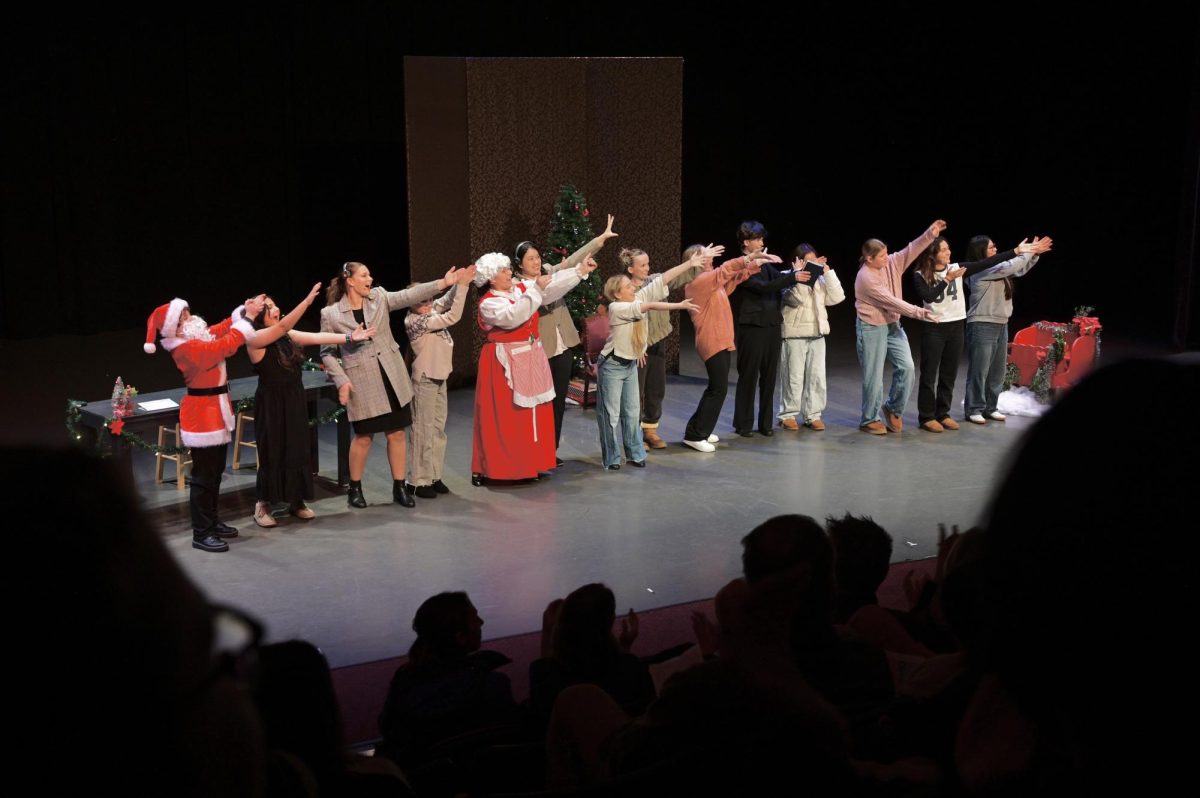 The cast of the play, Christmas Shorts