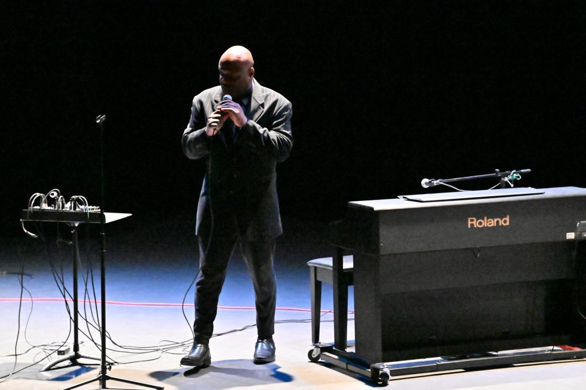 Our host of the Dr. Martin Luther King jr presentation introducing the life of Dr. King