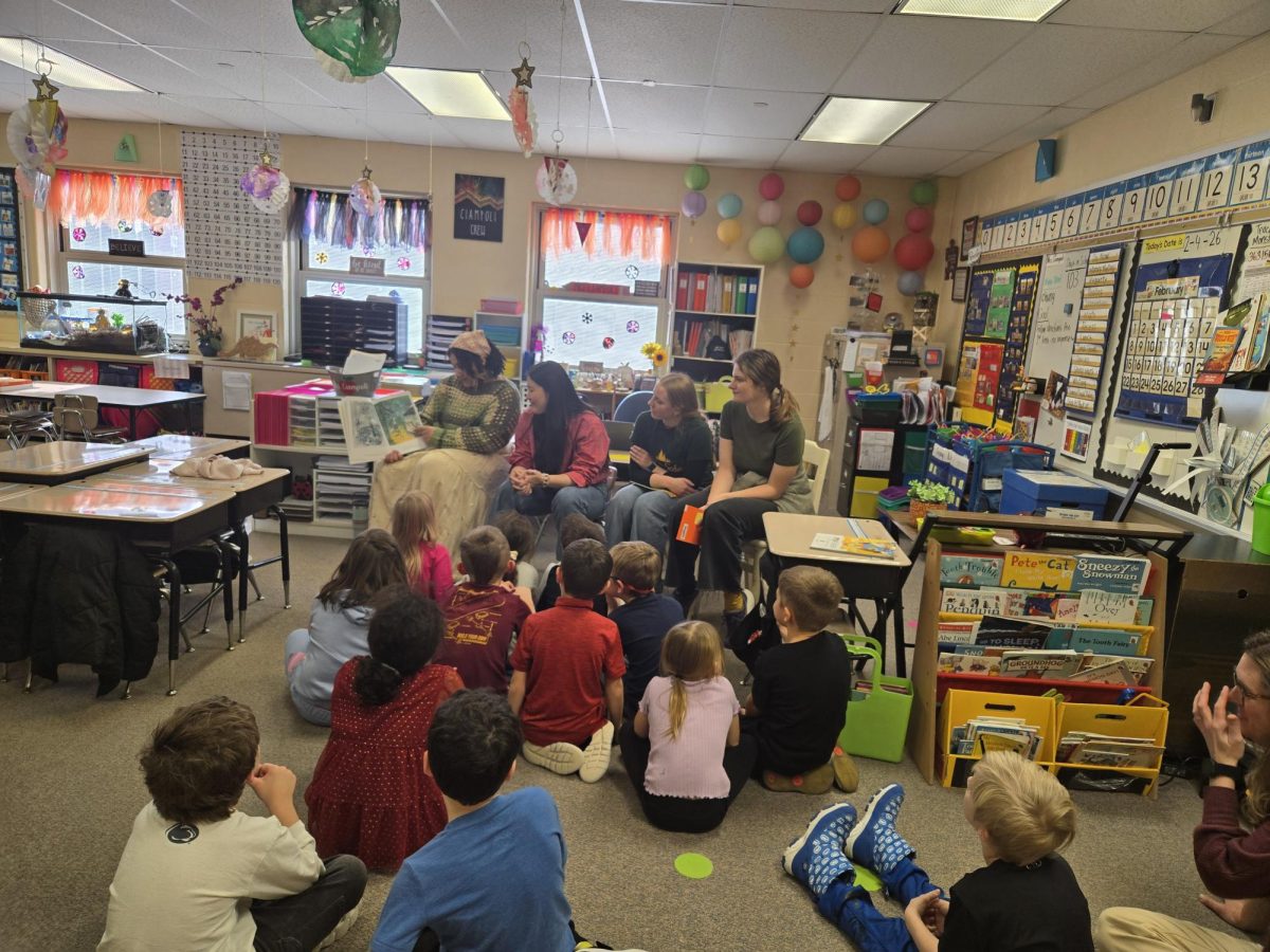 Bringing Warmth to a Cold Winter: Grier School’s Book-Reading Events for Children
