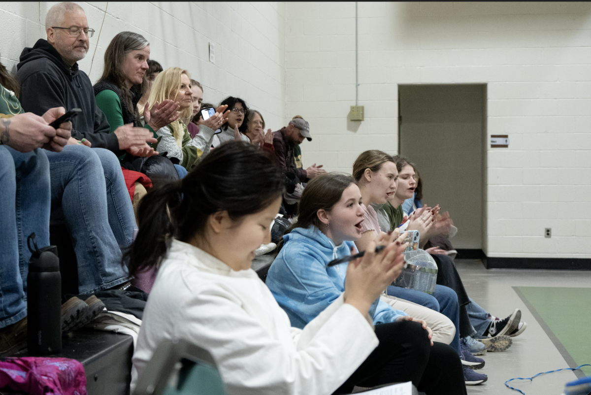 And the crowd roars for Grier Fencing!