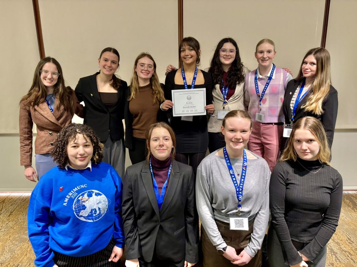 Grier's delegation in entirety at AmeriMUNC