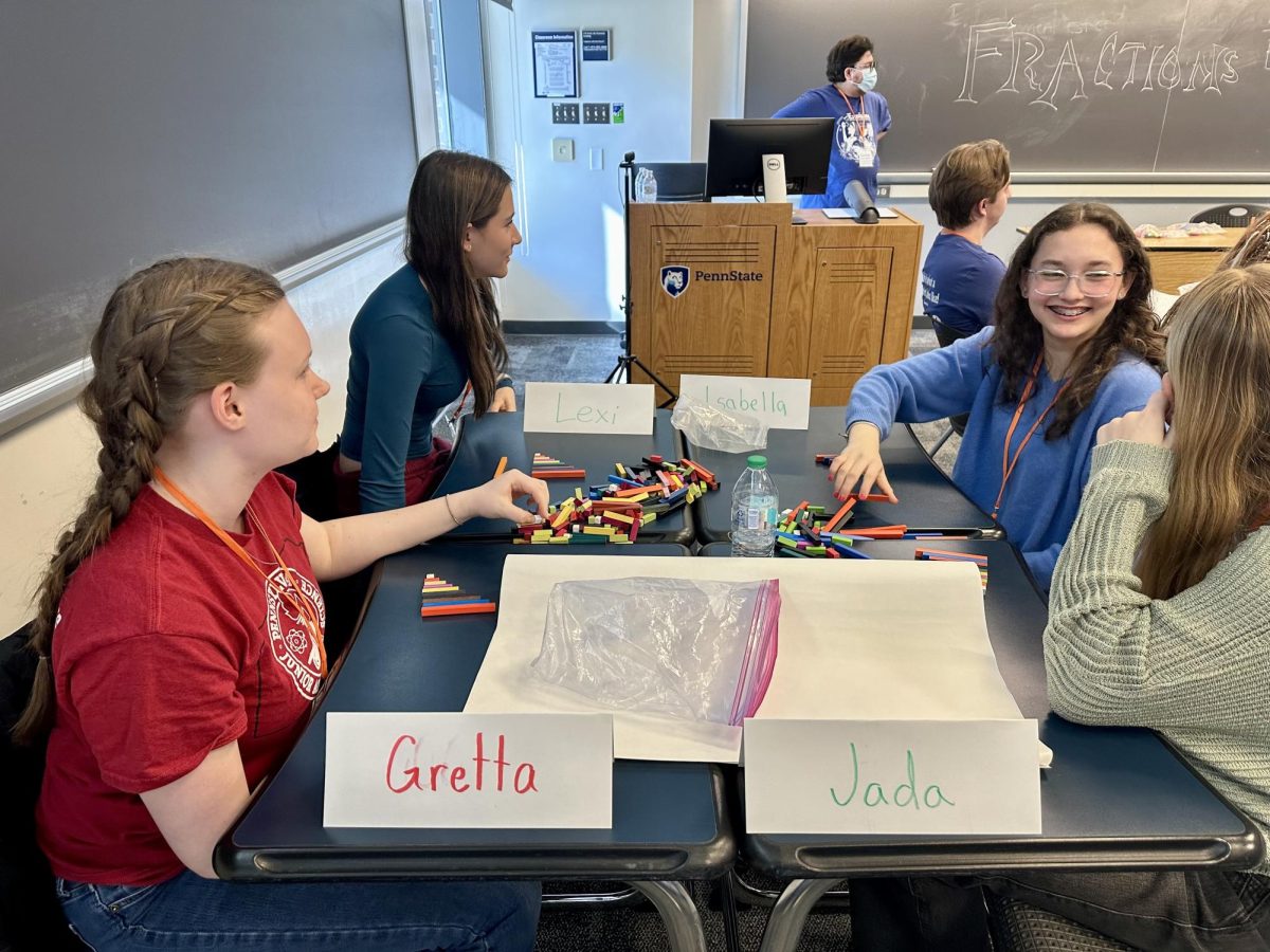 A group of Grier girls at an NSTEM outing!